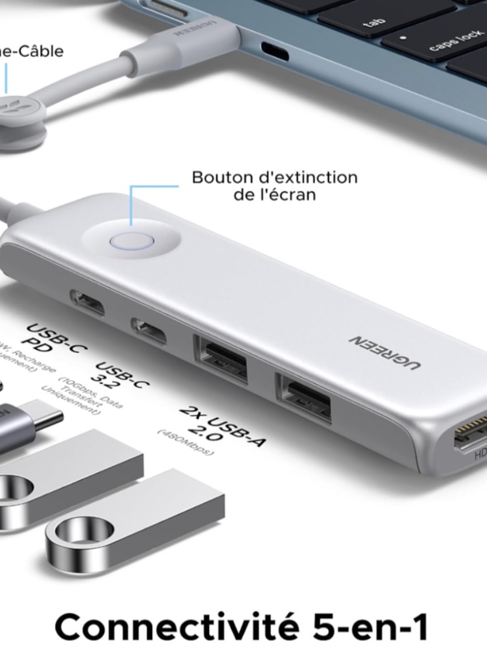 🆕 USB-C Multi Function Hub - Picture 7 of 8
